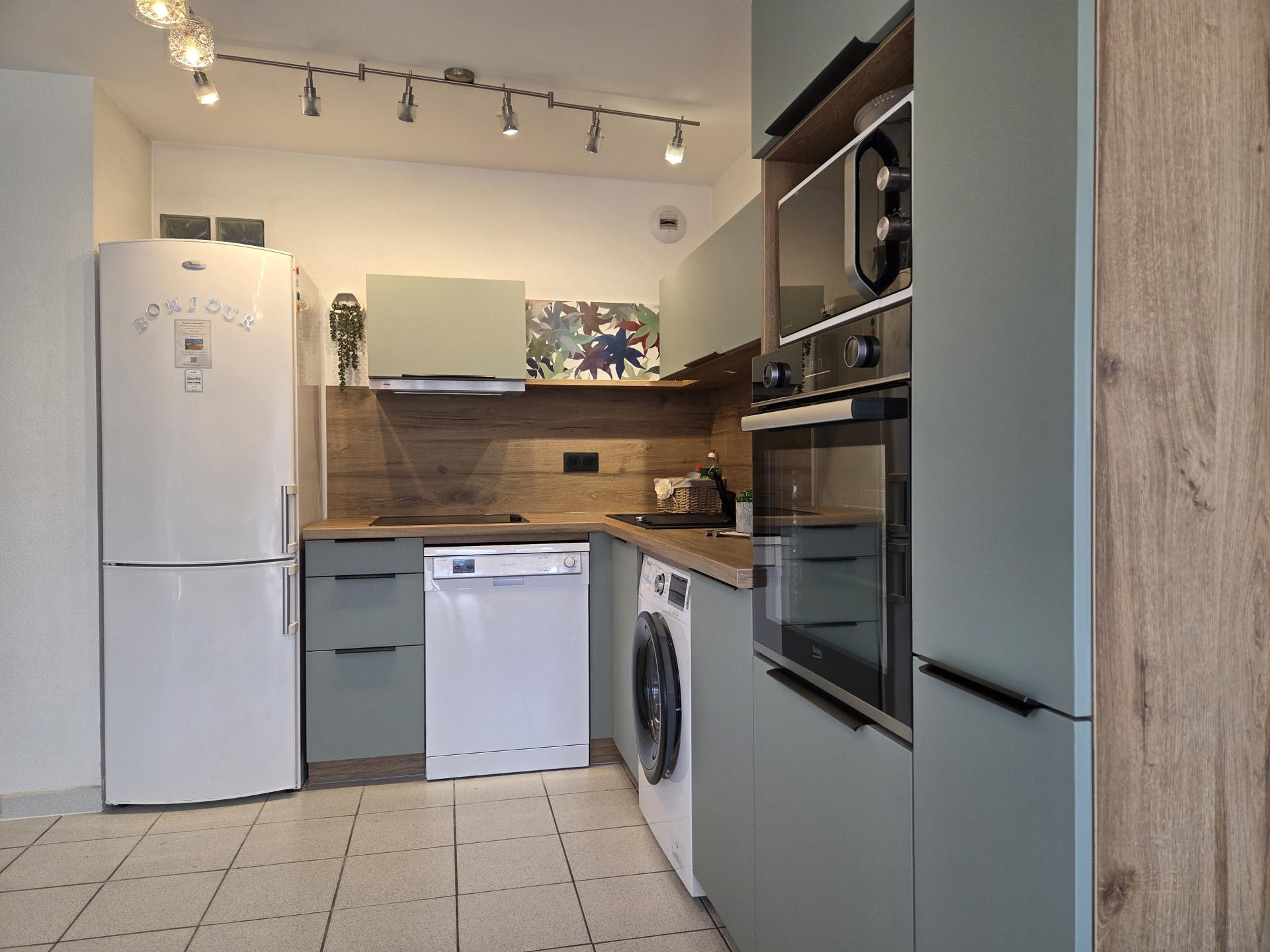 La cuisine équipée neuve