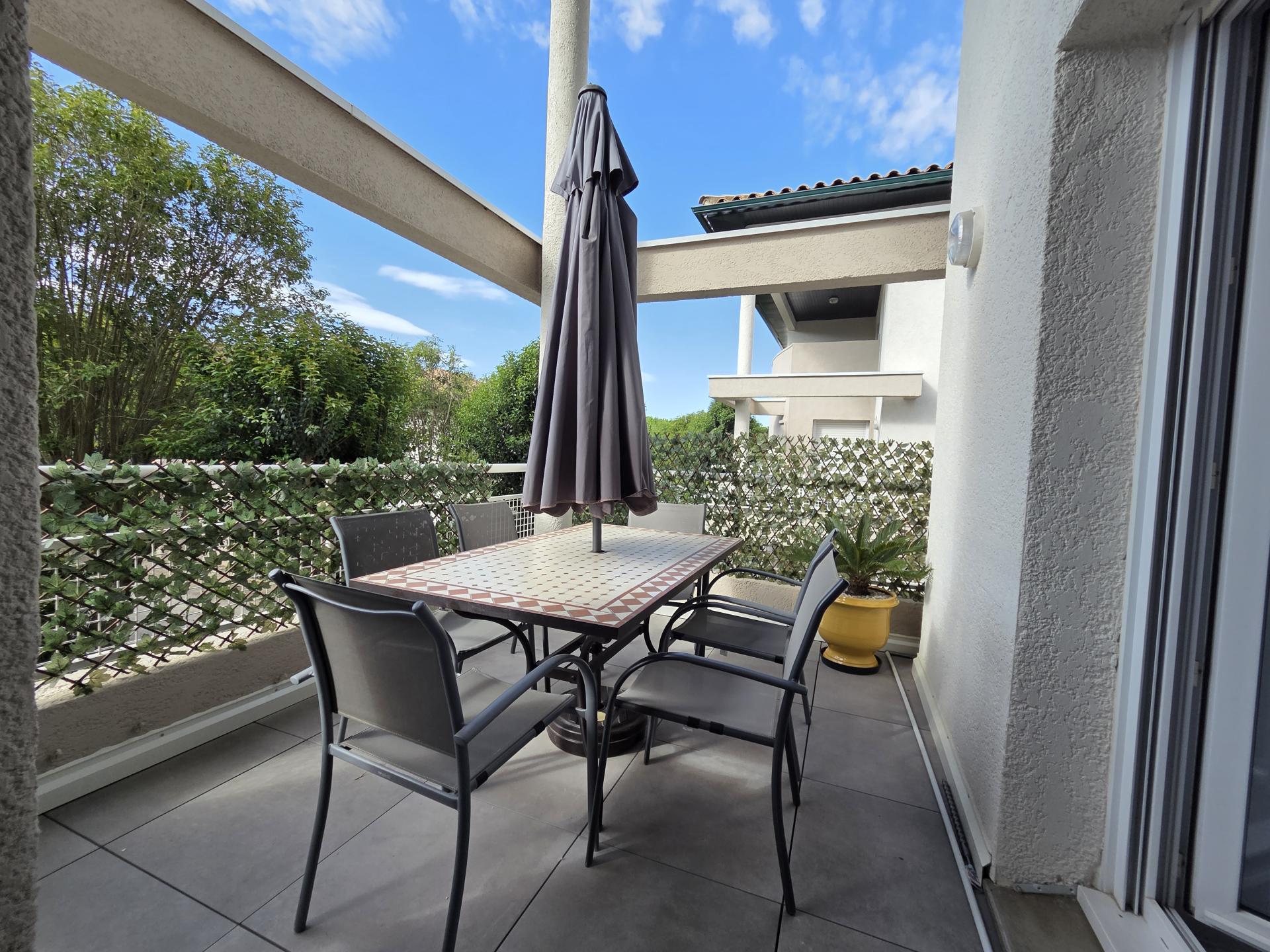 La terrasse bien exposée