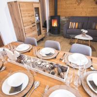 Séjour Cocon et son feu de bois