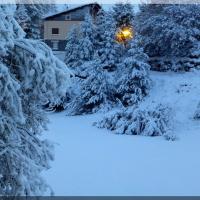 L’extérieur privé à la résidence.